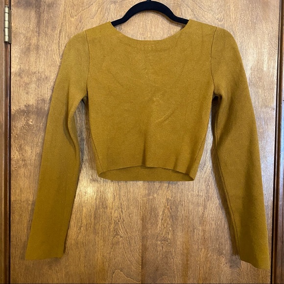Zara crop sweater with chain detail - Picture 4 of 4